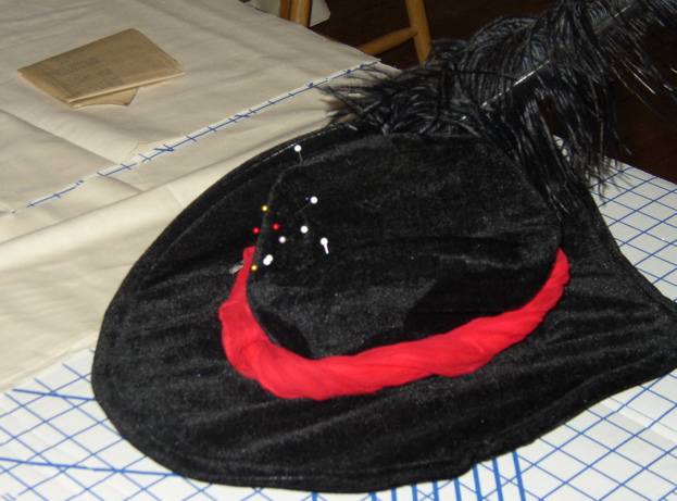 The Hat doubles as a pincushion