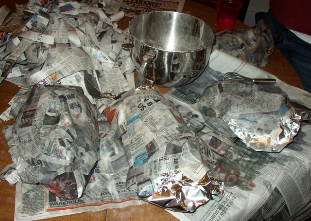 Masks drying